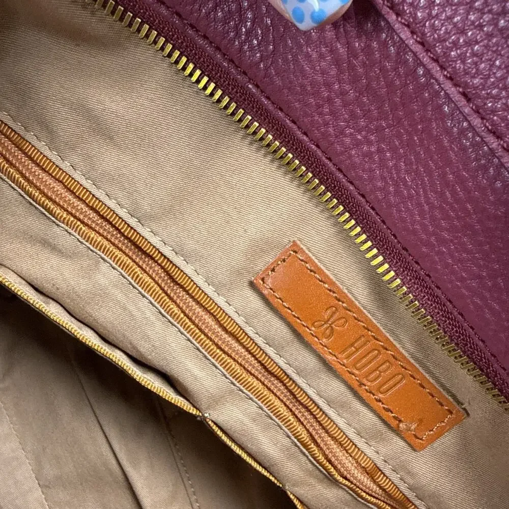 HOBO Kingston Pink Leather Tote Bag